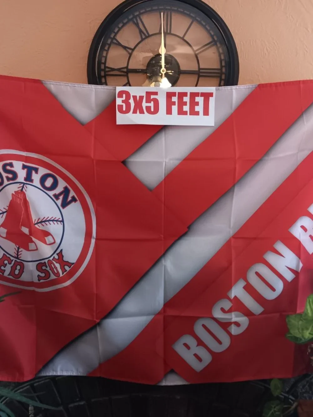 Boston Red Sox Diagonal 3x5 MLB Flags